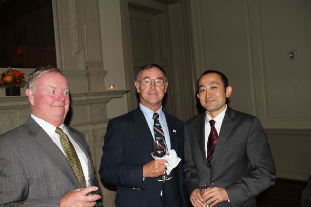 Fran and Jimmy Mahoney with Jimmy Gantz