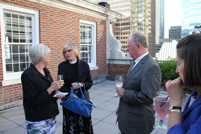 Rev Amerman and Sal and Fran Mahoney